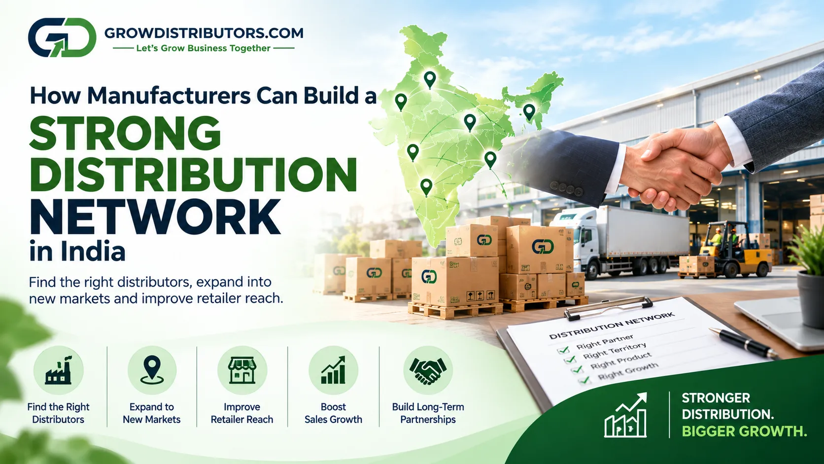 How Manufacturers Can Build a Strong Distribution Network in India