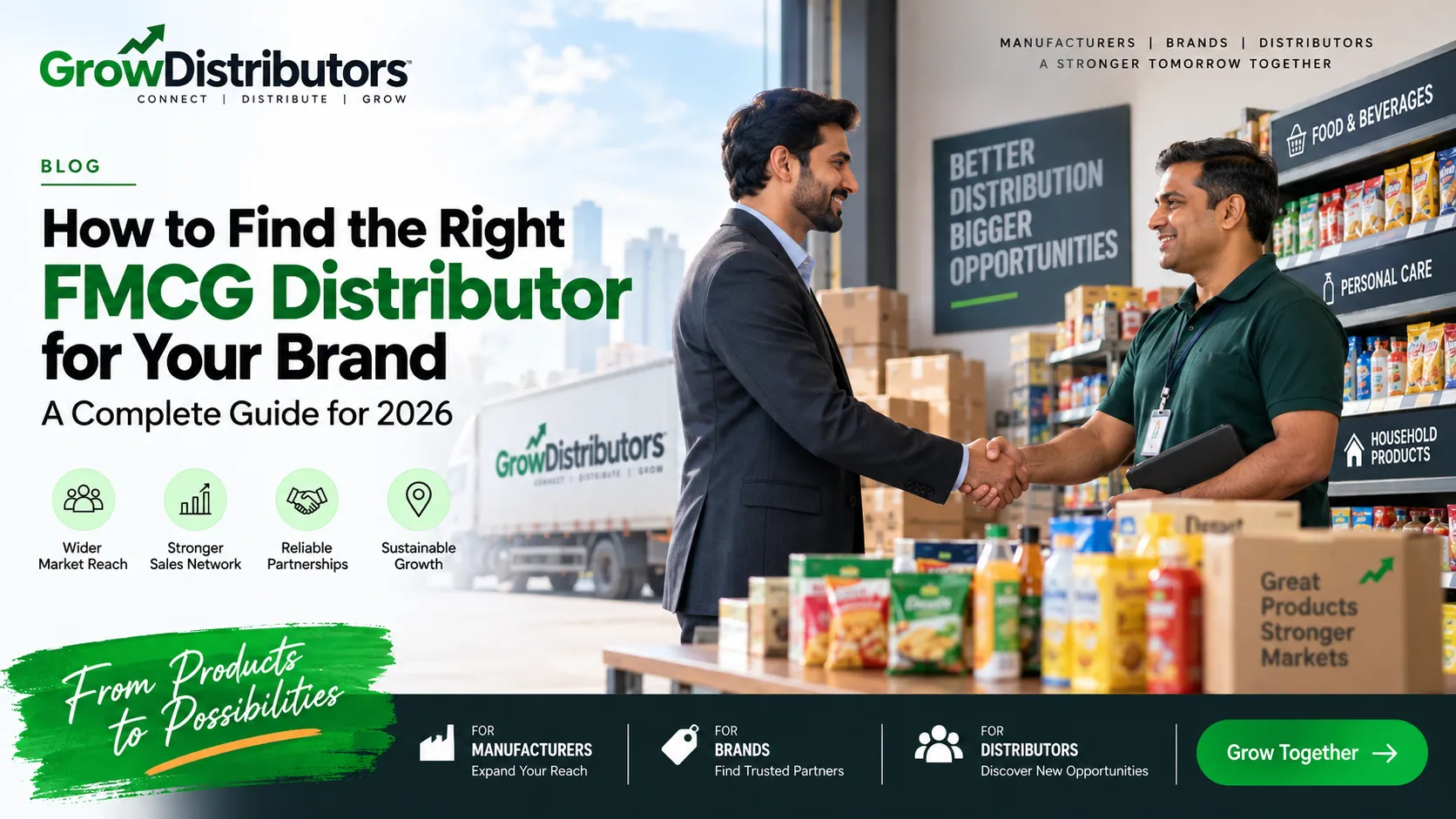 How to Find the Right Distributor for Your FMCG Brand: A Complete Guide for 2026