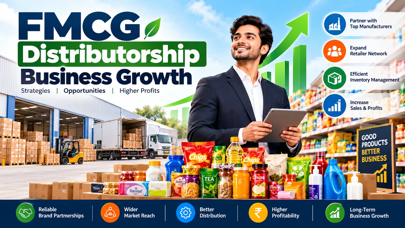 FMCG Distributorship Business Growth: Strategies to Build a Profitable Distribution Business
