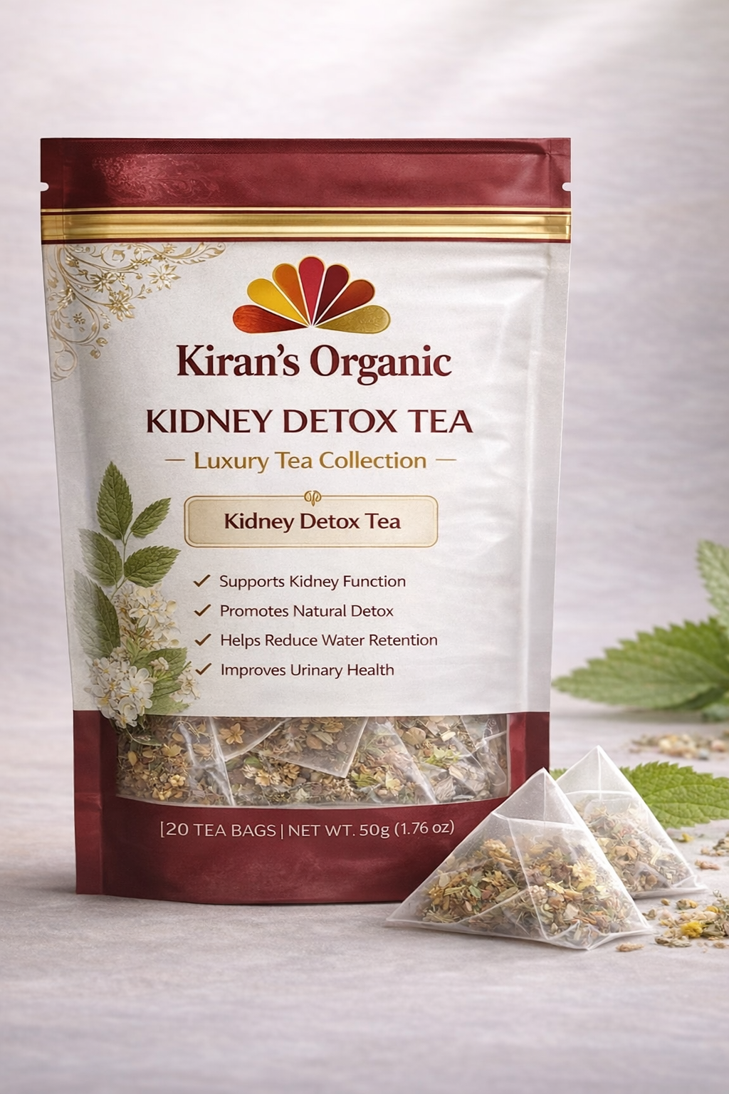 Organic kidney detox tea