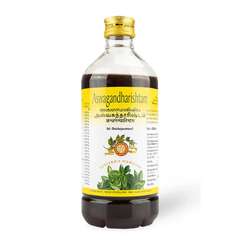 Aswagandharishtam 450ml Ayurvedic Tonic for Health and Wellness