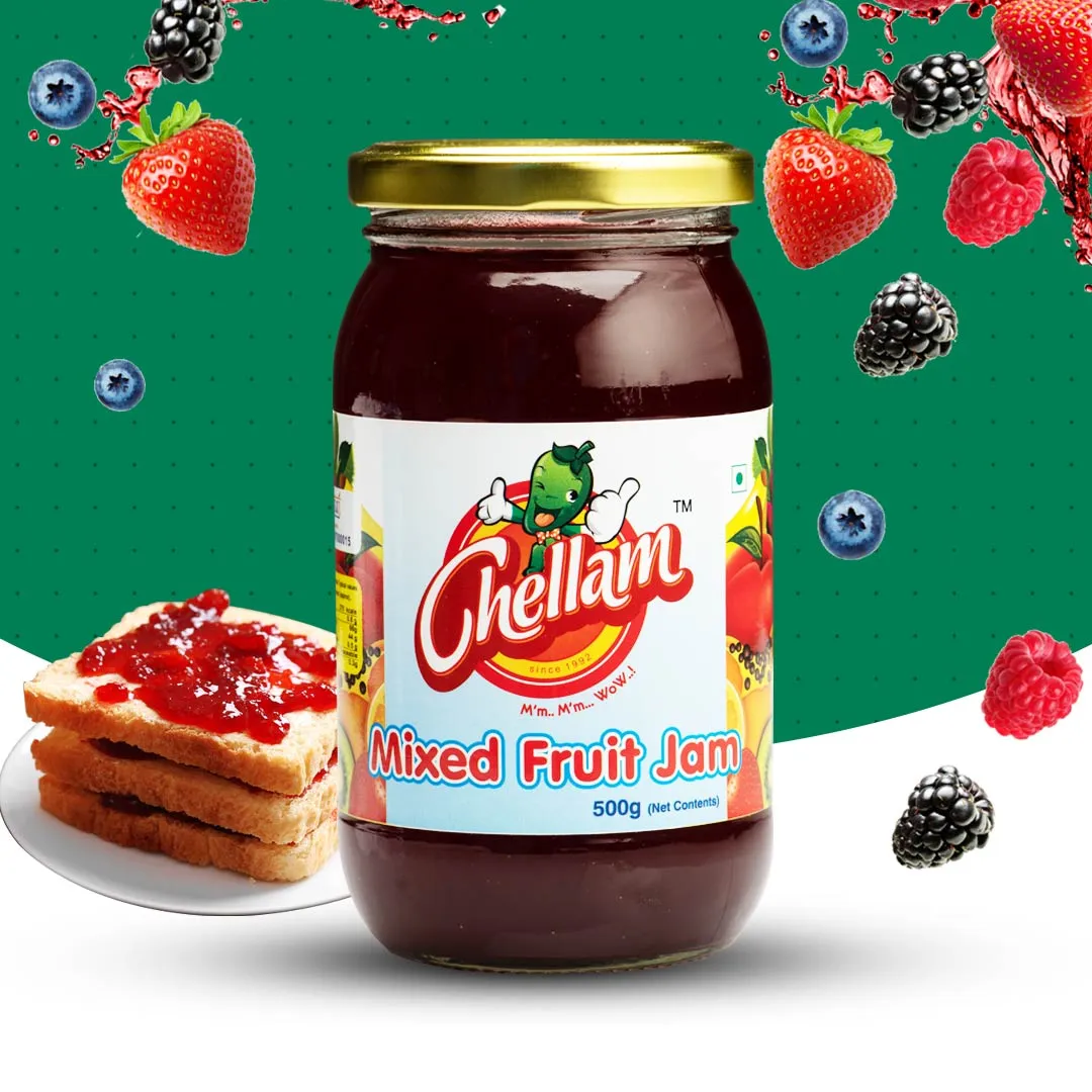 Mixed Fuit Jam  500g