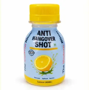 Anti-Hangover Shot (Pack of 2) lemon Flavor â¢ Anti Hangover Shot