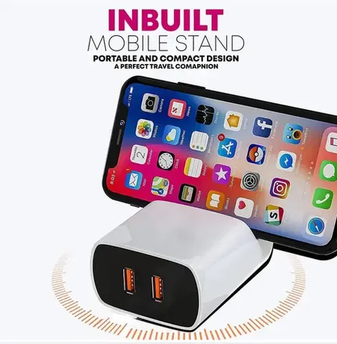 Inbuilt Mobile Stand Charger