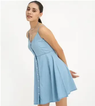CLASSIC DENIM DRESS