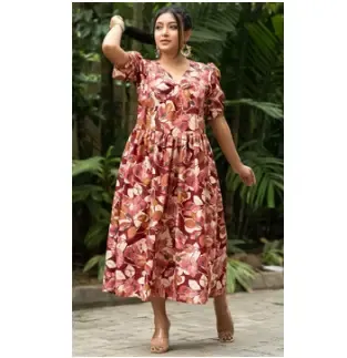 Woman dresses