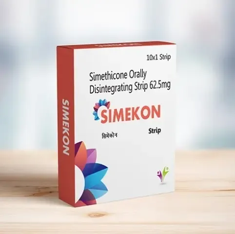 Simethicone Orally Disintegrating Strip 62.5mg