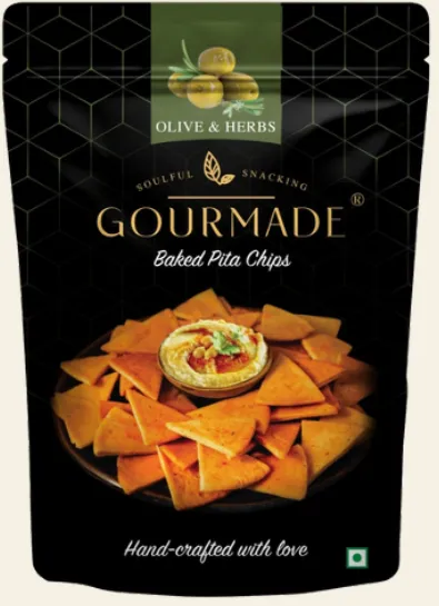 Olive&Herb Baked Pita Chips